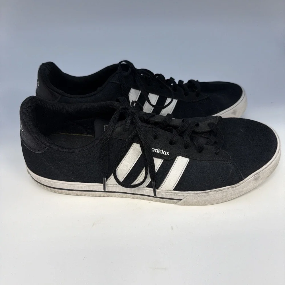 Adidas Men's Daily 3.0 Translucent Outsole Sneakers Size 13 Black